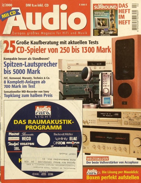 Audio 2/2000 Zeitschrift