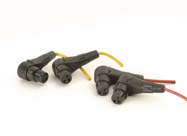 Neutrik Angle XLR Sockets 4er Set