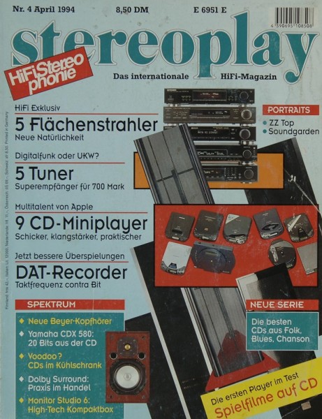 Stereoplay 4/1994 Zeitschrift