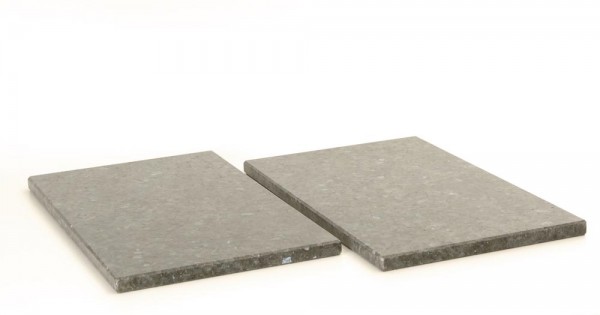 Granite plates for loudspeakers and devices pair