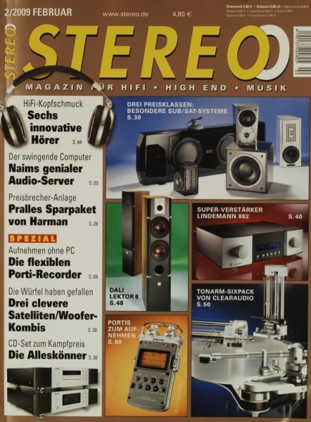 Stereo 2/2009 Zeitschrift