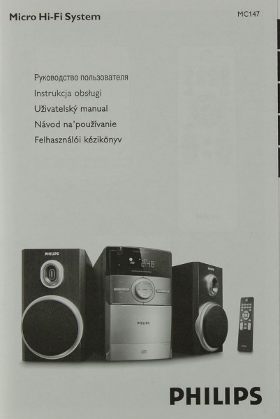 Philips MC 147 Manual