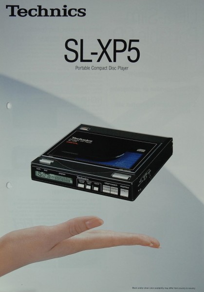 Technics SL-XP 5 Prospekt / Katalog