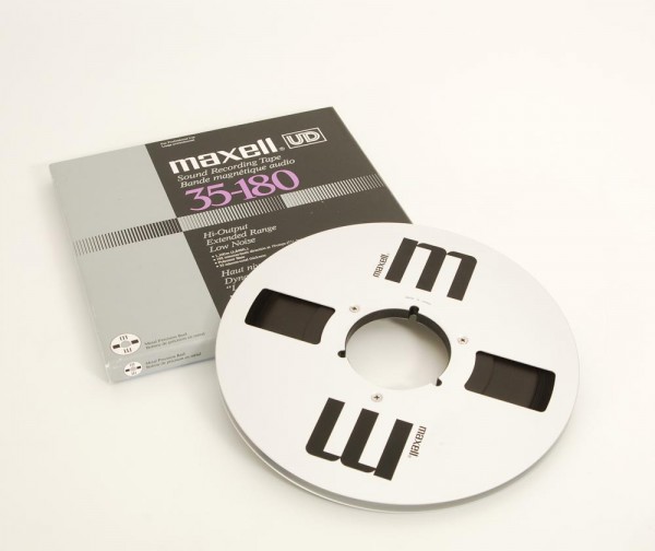 Maxell XLI 35-180B 27 NAB metal tapes with tape, Open Reels, Tape  Material, Recording Separates, Audio Devices