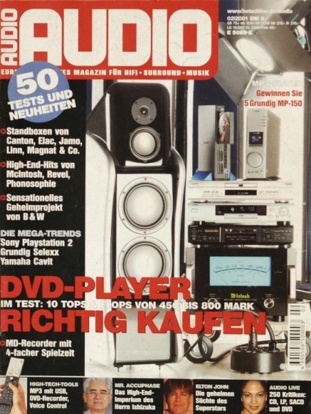 Audio 2/2001 Zeitschrift