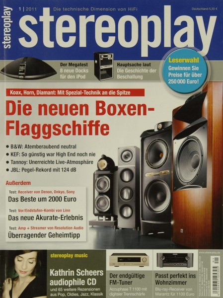 Stereoplay 1/2011 Zeitschrift