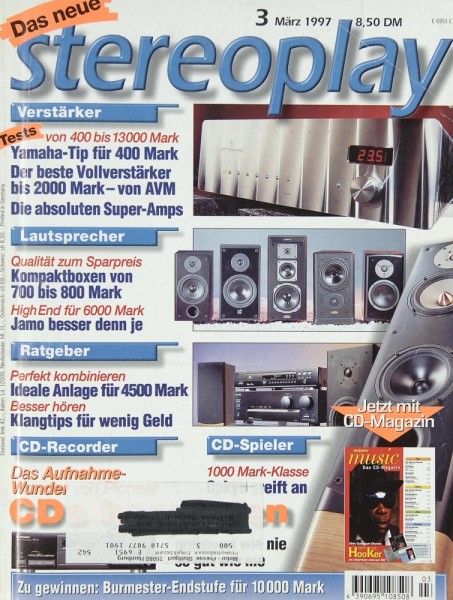 Stereoplay 3/1997 Zeitschrift