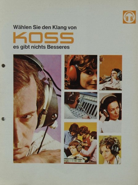 Koss Wählen Sie den Klang von Koss Brochure / Catalogue