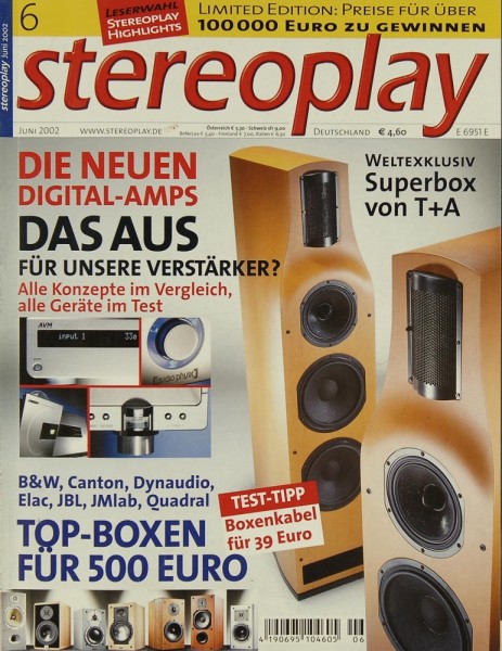 Stereoplay 6/2002 Zeitschrift