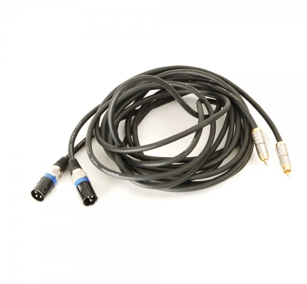 XLR RCA cable 2 x 3.50 m