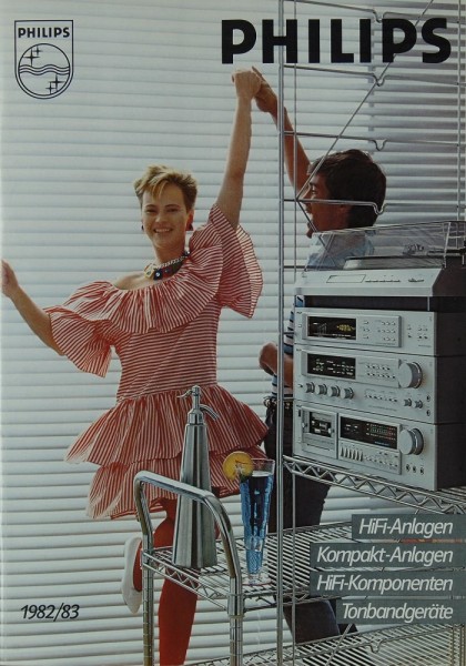 Philips 1982 / 83 Prospekt / Katalog