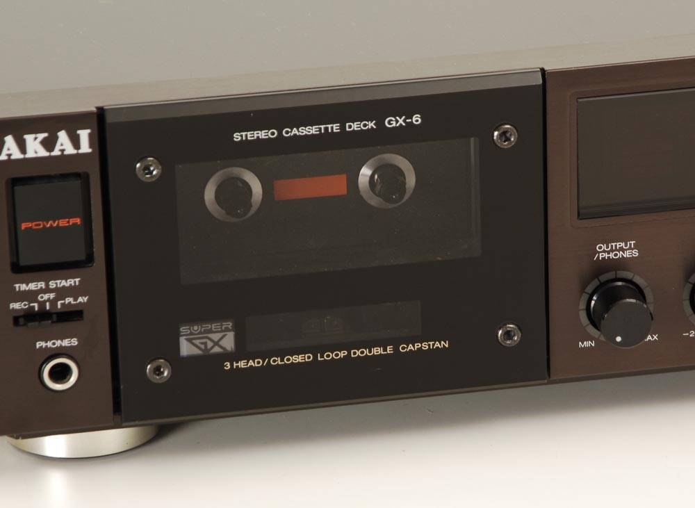 Kit 1 para mazo de Cassette Akai GX-R 6 cintas 