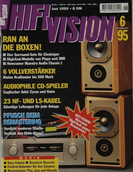 Hifi Vision 6/1995 Zeitschrift