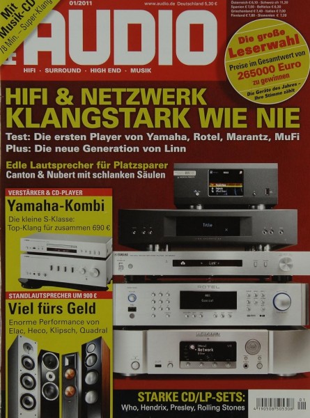 Audio 1/2011 Zeitschrift