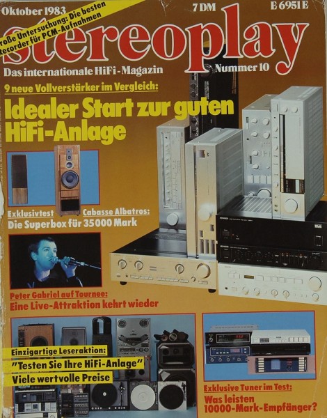 Stereoplay 10/1983 Zeitschrift