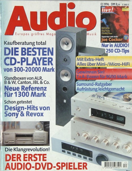 Audio 12/1996 Zeitschrift
