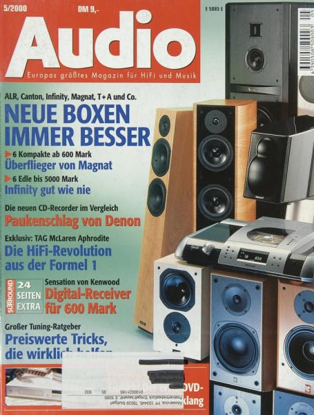 Audio 5/2000 Zeitschrift