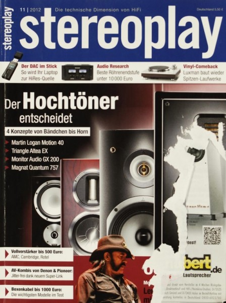 Stereoplay 11/2012 Zeitschrift