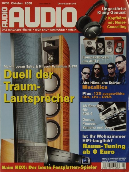 Audio 10/2008 Zeitschrift