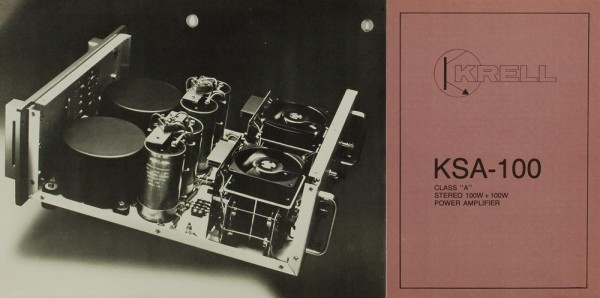 Krell KSA-100 brochure / catalogue