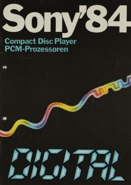 Sony Sony ´84 - Compact Disc Player / PCM-Prozessoren Prospekt / Katalog