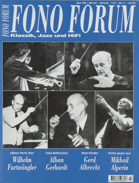 Fono Forum 3/1999 Zeitschrift