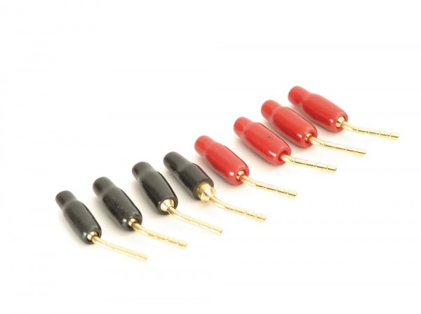 Loudspeaker connection angle pins 8 set