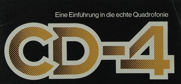 Technics CD-4 Brochure / Catalogue