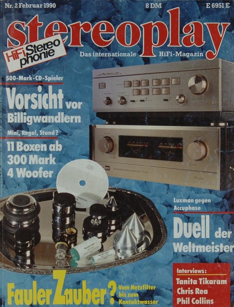 Stereoplay 2/1990 Zeitschrift