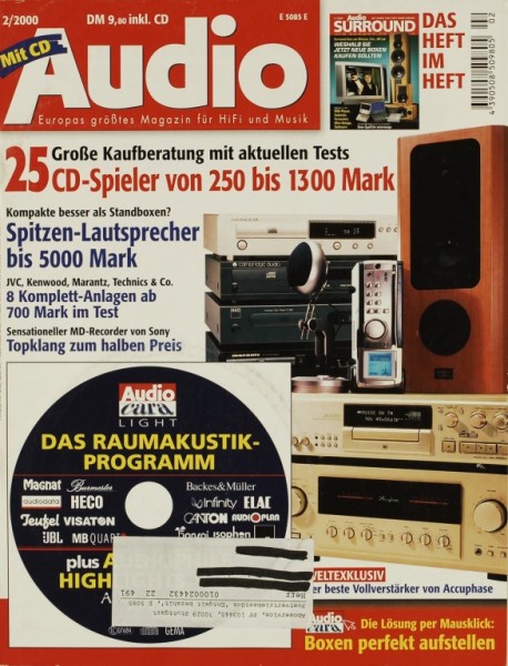 Audio 2/2000 Zeitschrift