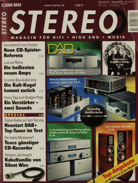 Stereo 5/2009 Zeitschrift