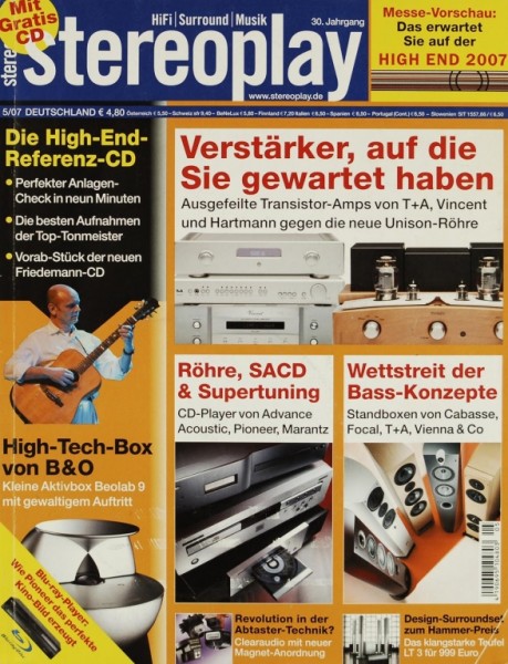 Stereoplay 5/2007 Zeitschrift