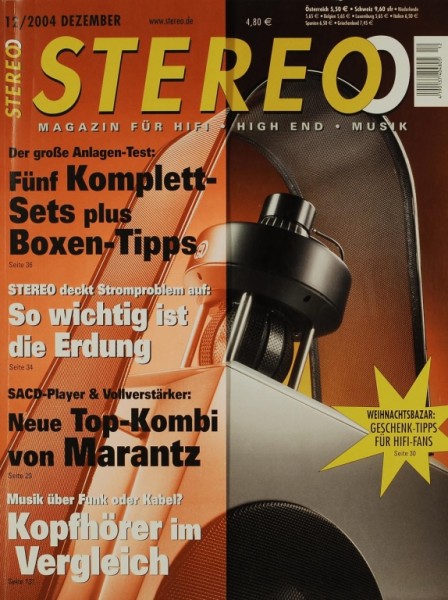 Stereo 12/2004 Zeitschrift