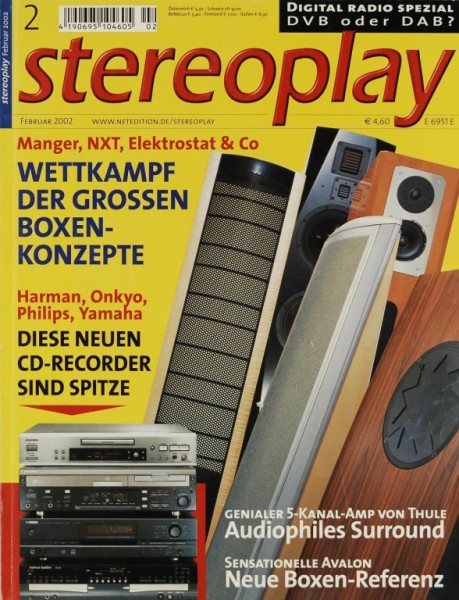 Stereoplay 2/2002 Zeitschrift
