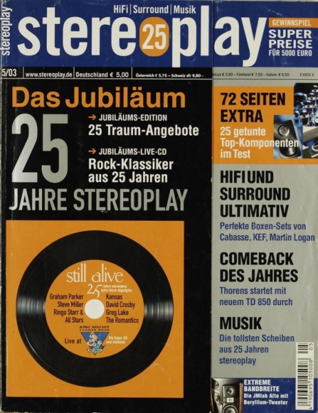 Stereoplay 5/2003 Zeitschrift