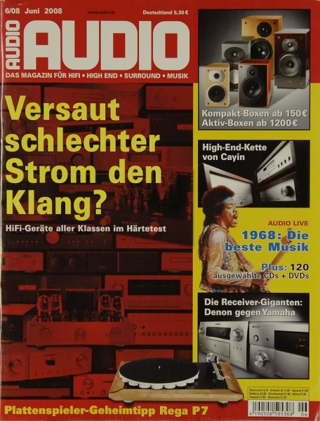 Audio 6/2008 Zeitschrift