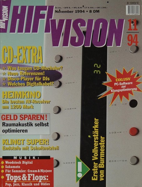 Hifi Vision 11/1994 Zeitschrift