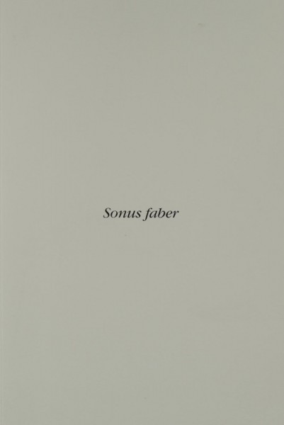 Sonus Faber Same Prospekt / Katalog