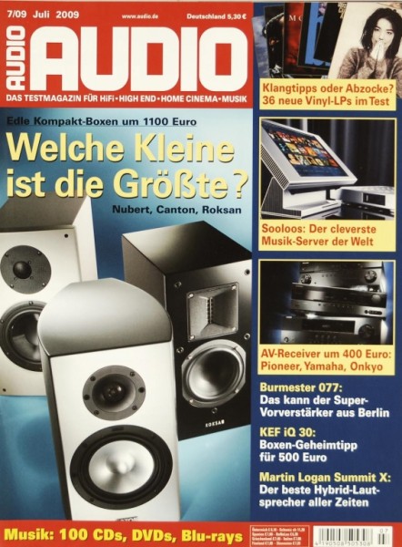 Audio 7/2009 Zeitschrift