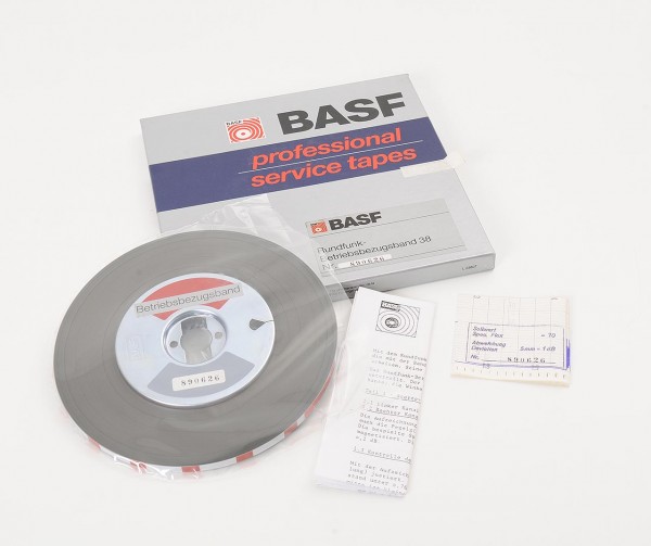 BASF Betriebs Bezugsband 38 1/4 Zoll auf AEG Kern