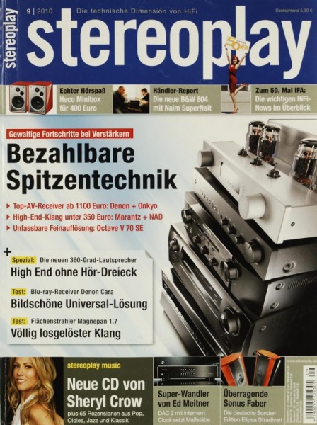 Stereoplay 9/2010 Zeitschrift