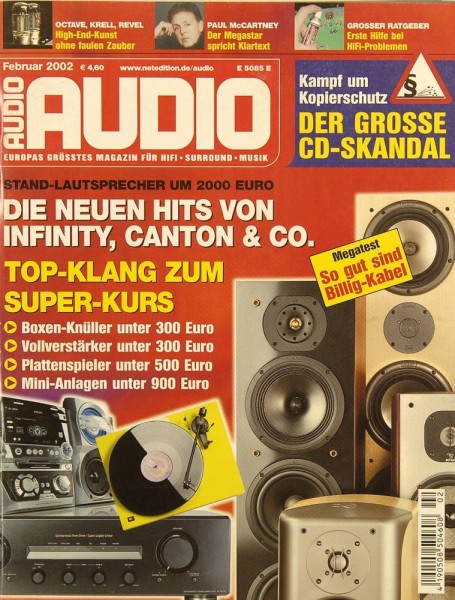 Audio 2/2002 Zeitschrift