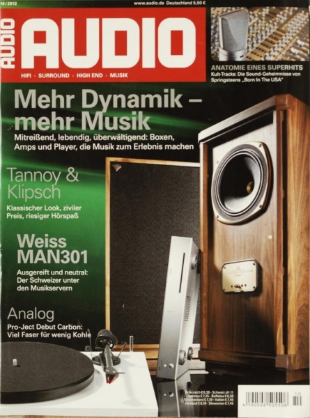 Audio 10/2012 Zeitschrift