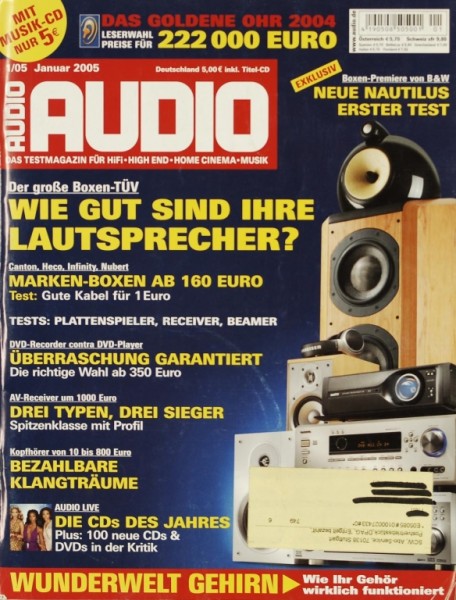Audio 1/2005 Zeitschrift