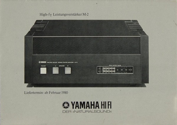 Yamaha M-2 Testnachdrucke