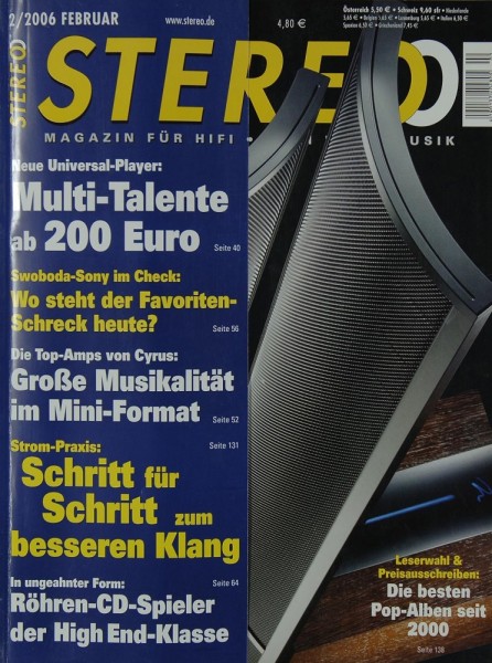 Stereo 2/2006 Zeitschrift