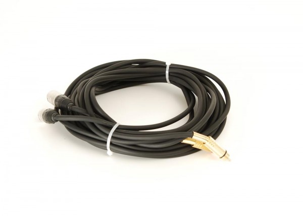 Cable XLR plug (Neutrik) to RCA plug 4.50 m