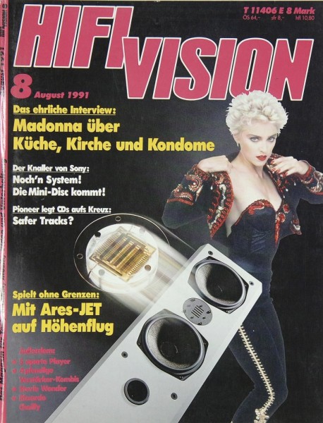 Hifi Vision 8/1991 Zeitschrift