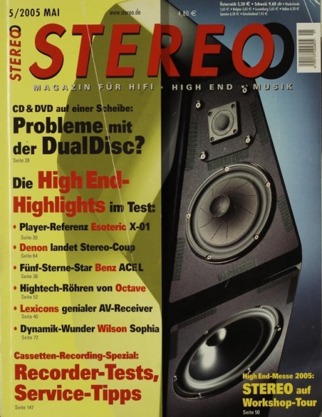 Stereo 5/2005 Zeitschrift