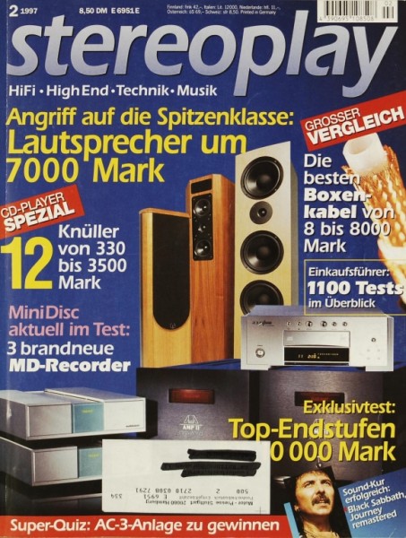 Stereoplay 2/1997 Zeitschrift